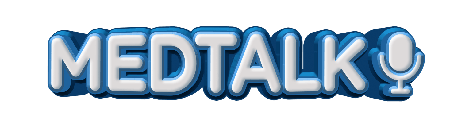 Logo MedTalk Podcast - Marketing Doctores